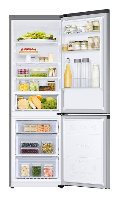 Samsung RB34C600ESA – Koel-vriescombinatie – 344L – RVS – No Frost – Stil – Smart – Energieklasse E
