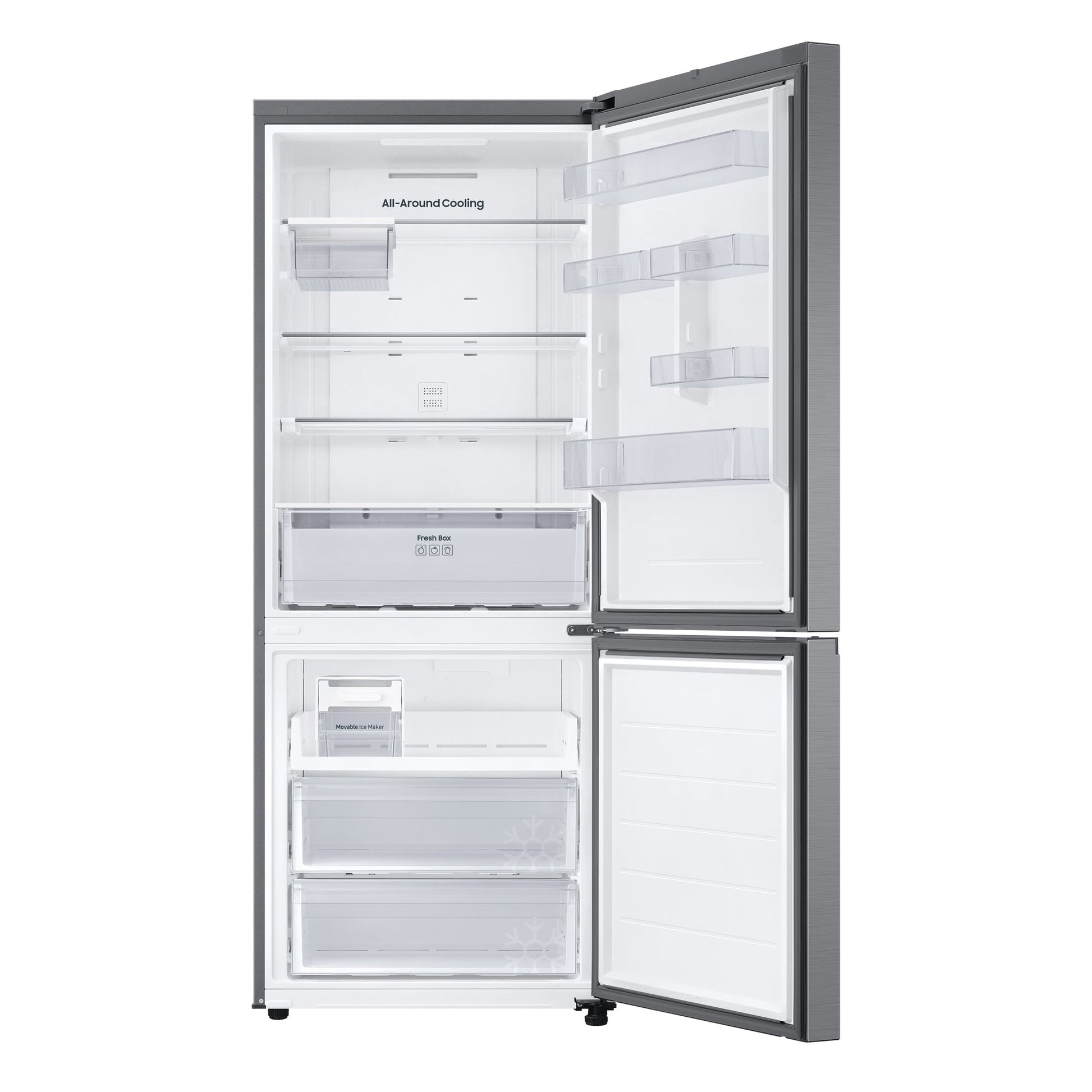 Samsung RB50DG602ES9EO – Koel-vriescombinatie – 508L – App-connectiviteit – RVS design