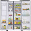 Samsung RS6HA8891SL – Amerikaanse Koelkast – 614 l – No Frost – IJsdispenser – Wifi – Grijs