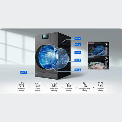 Samsung WD18DB8995BZT2 – Was-droogcombinatie – 18 kg – 1000 toeren – Smart – Energieklasse A