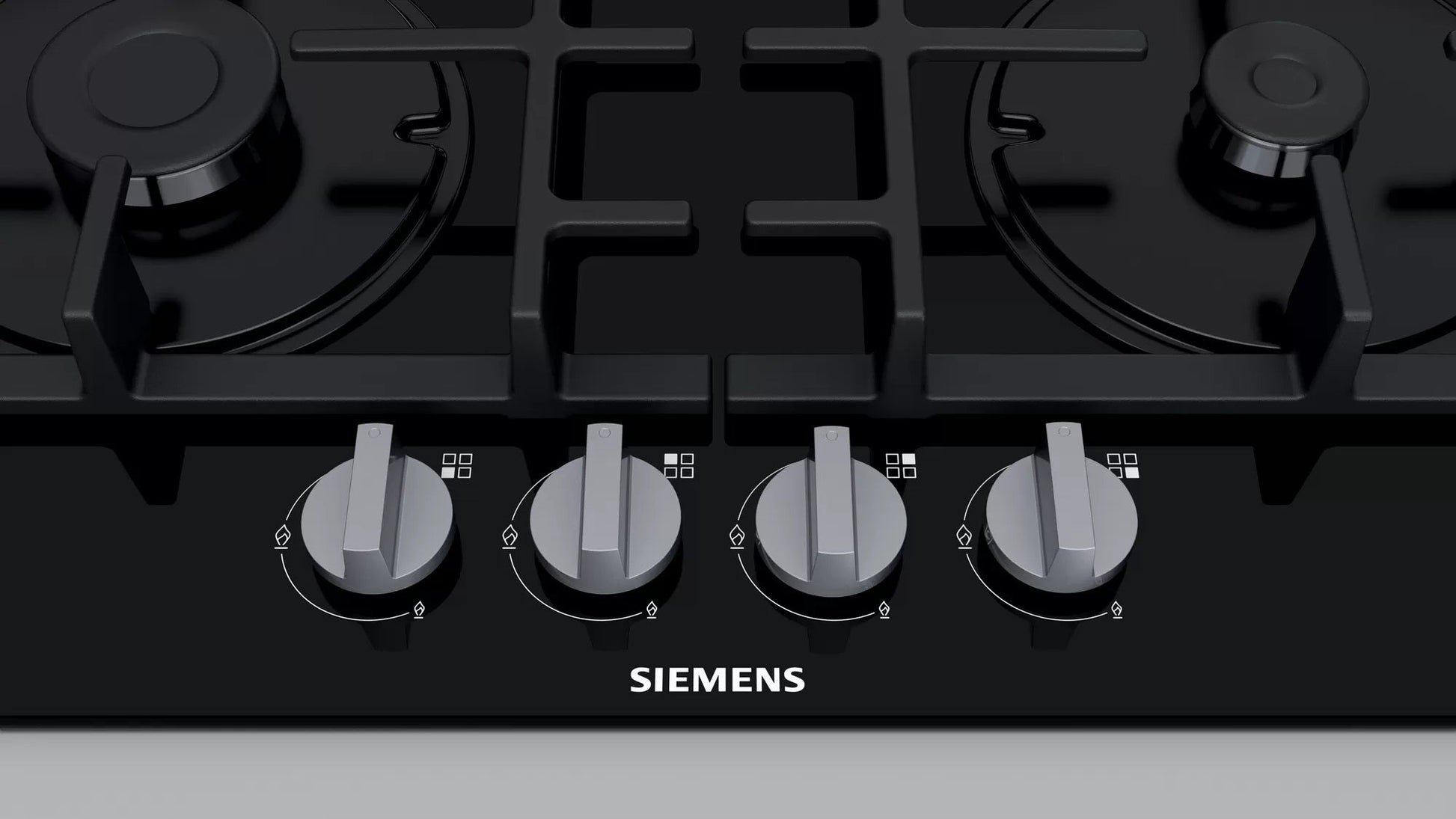 Siemens EN6B6HB90 – Kookplaat – Inbouw – Draaiknoppen – Stijlvol zwart - Elektro Retail