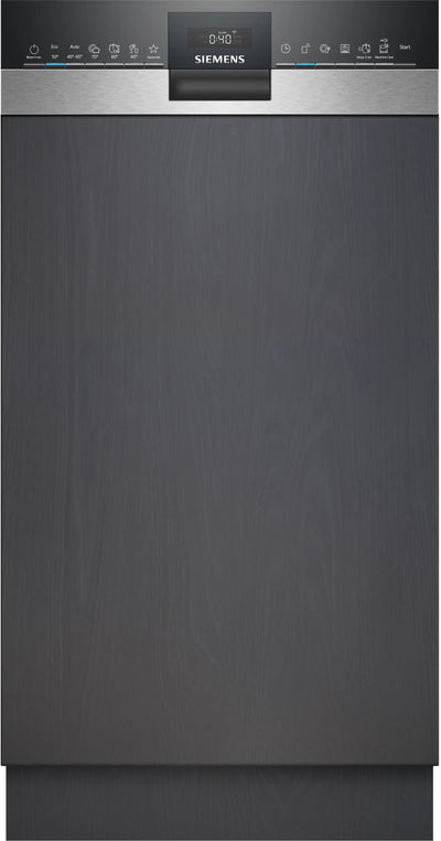 Siemens SR55ZS10ME – Inbouwvaatwasser – 45 cm – 10 couverts – Zwart – Energieklasse C – App-bediening – Stil