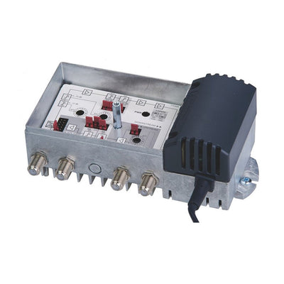 Triax GHV 930 – Antenneversterker – 30 dB – 9 uitgangen – Ruisarm – Instelbaar