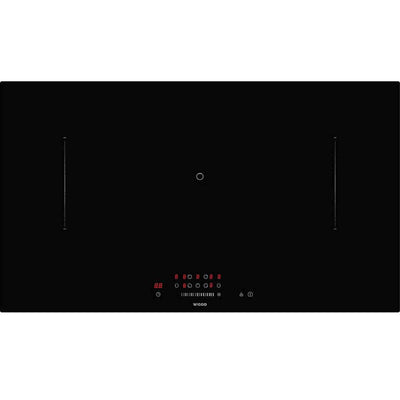Wiggo WH-B937IRS(B) – Inductiekookplaat – 90 cm – 5 zones + 2 bridges – 7600W – Touch – Zwart – Keramisch glas – 3-fase