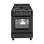 Wiggo WO-E639R(BB) - Gasfornuis