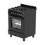 Wiggo WO-E639R(BB) - Gasfornuis