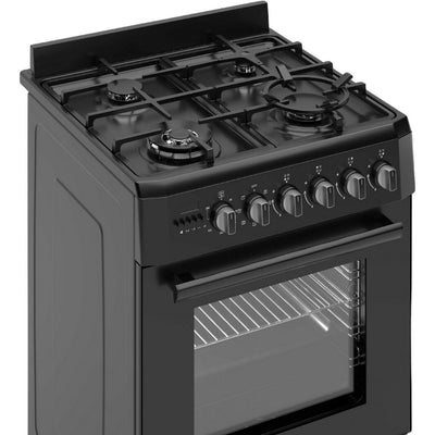 Wiggo WO-E639R(BB) - Gasfornuis