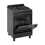 Wiggo WO-E639R(BB) - Gasfornuis