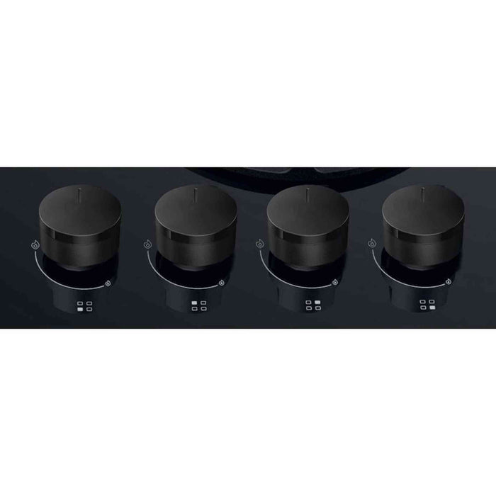 Whirlpool AKT625NB1 – Inbouw Gas Kookplaat – Stijlvol zwart design met vier kookzones