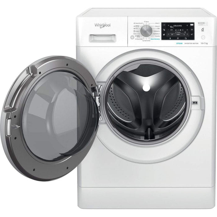 Whirlpool FFWDD1076258SVEE – Wasmachine – Voorlader – Energieklasse B met efficiënt water- en energieverbruik