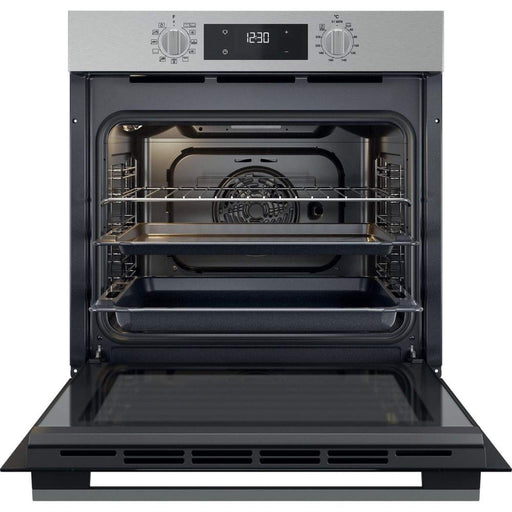 Whirlpool OMK58HR0X – Inbouwoven – Stijlvol zwart, met heteluchtfunctie en grillopties