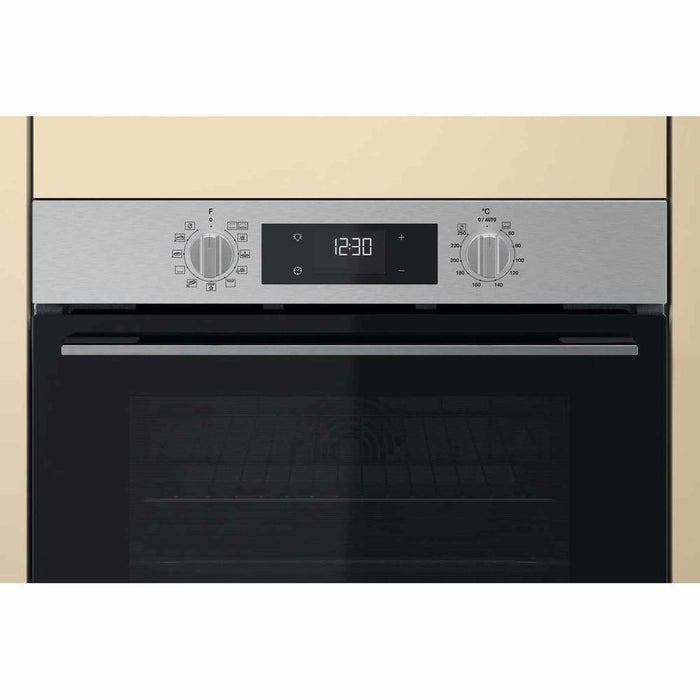 Whirlpool OMK58HR0X – Inbouwoven – Stijlvol zwart, met heteluchtfunctie en grillopties