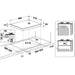 Whirlpool TGML660IX – Gas Kookplaat – Inbouw – Elegante RVS afwerking, krachtige prestaties