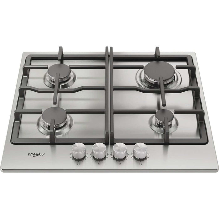 Whirlpool TGML660IX – Gas Kookplaat – Inbouw – Elegante RVS afwerking, krachtige prestaties