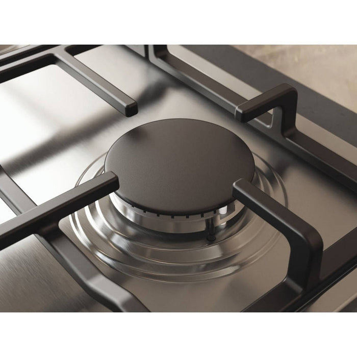 Whirlpool TGML660IX – Gas Kookplaat – Inbouw – Elegante RVS afwerking, krachtige prestaties