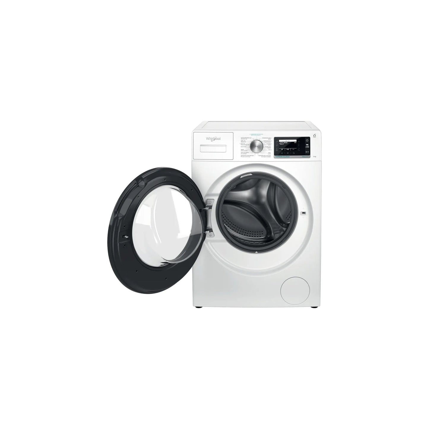 Whirlpool W799SILENCEBE – Wasmachine – 9 kg – Energieklasse A – 1400 rpm – Fluisterstil en zuinig
