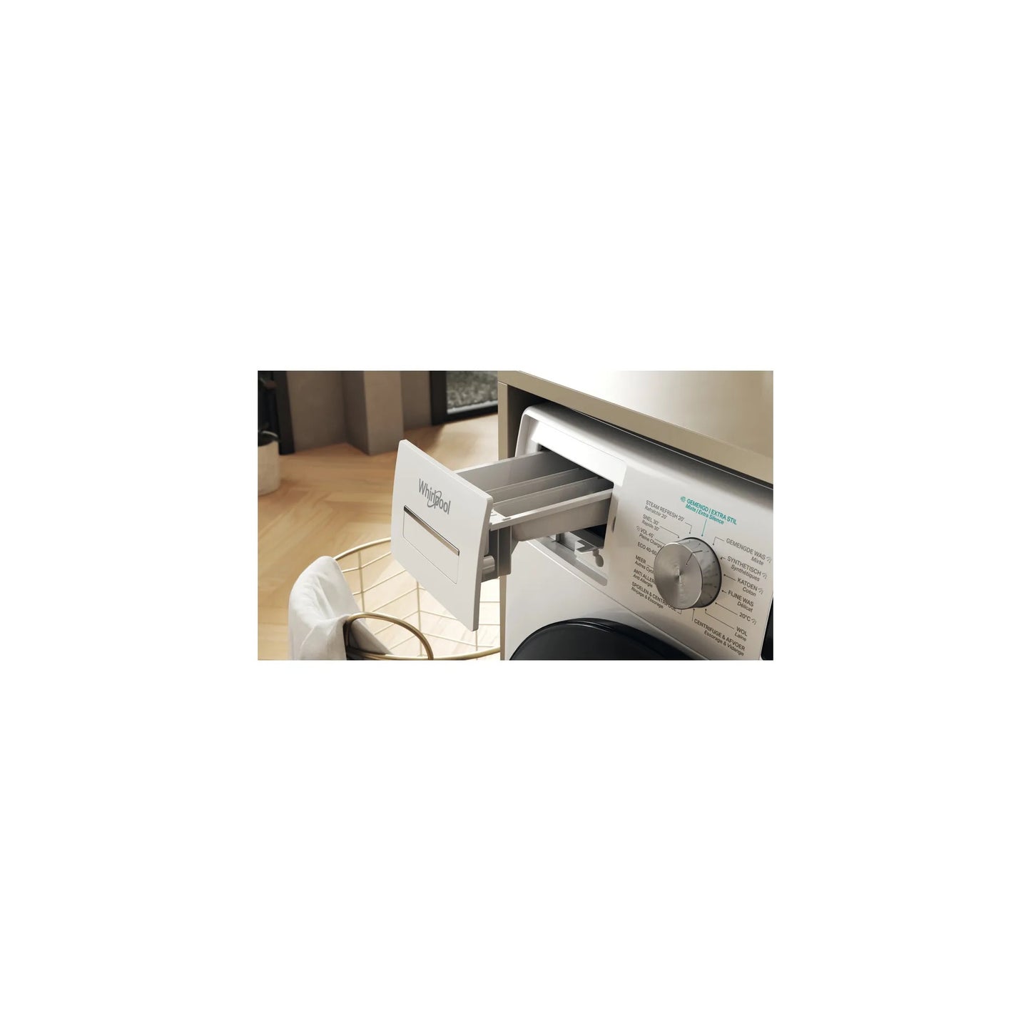 Whirlpool W799SILENCEBE – Wasmachine – 9 kg – Energieklasse A – 1400 rpm – Fluisterstil en zuinig