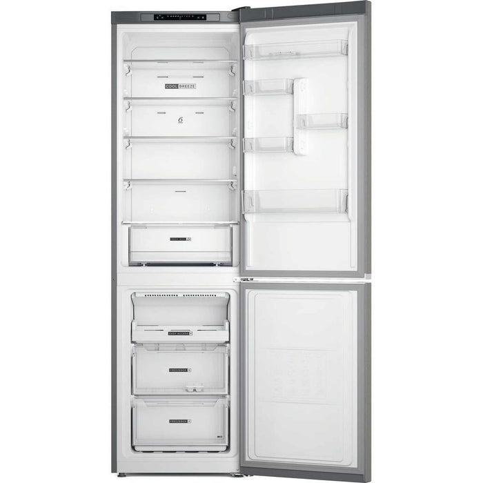Whirlpool W7X93AOX1 – Koelkast – Vrijstaand – Stijlvol RVS, No Frost en energiezuinig met 34dB geluidsniveau