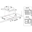 Whirlpool WRD6030B – Kookplaat – Zwart keramisch design met 2900 Watt vermogen