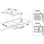 Whirlpool WRD6030B – Kookplaat – Zwart keramisch design met 2900 Watt vermogen