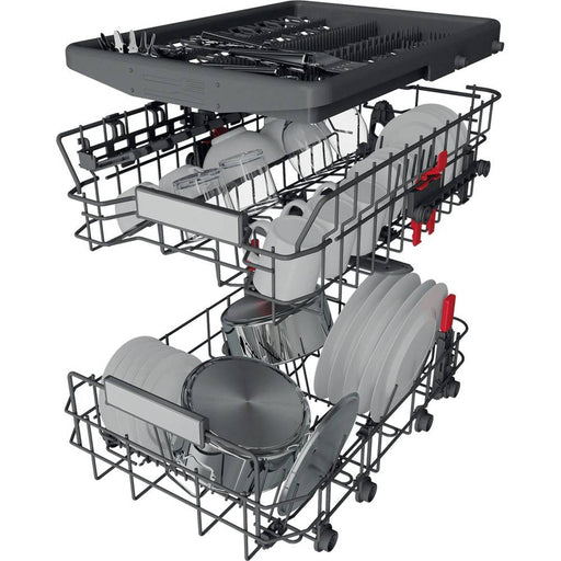 Whirlpool WSIP4O33PFE – Inbouwvaatwasser – Energiezuinig en compact 10 couverts, 43 dB