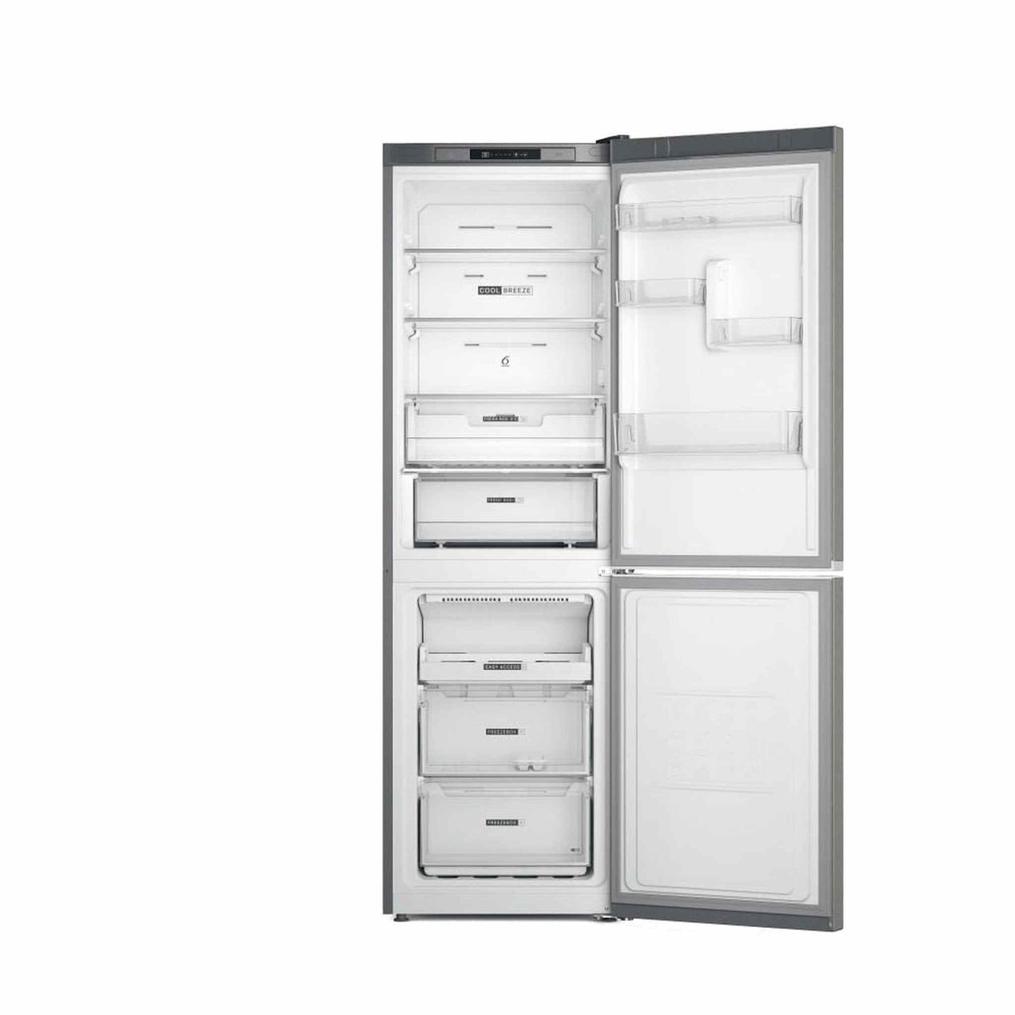 Whirlpool W7X82IOX - Koel-vriescombinatie - No Frost