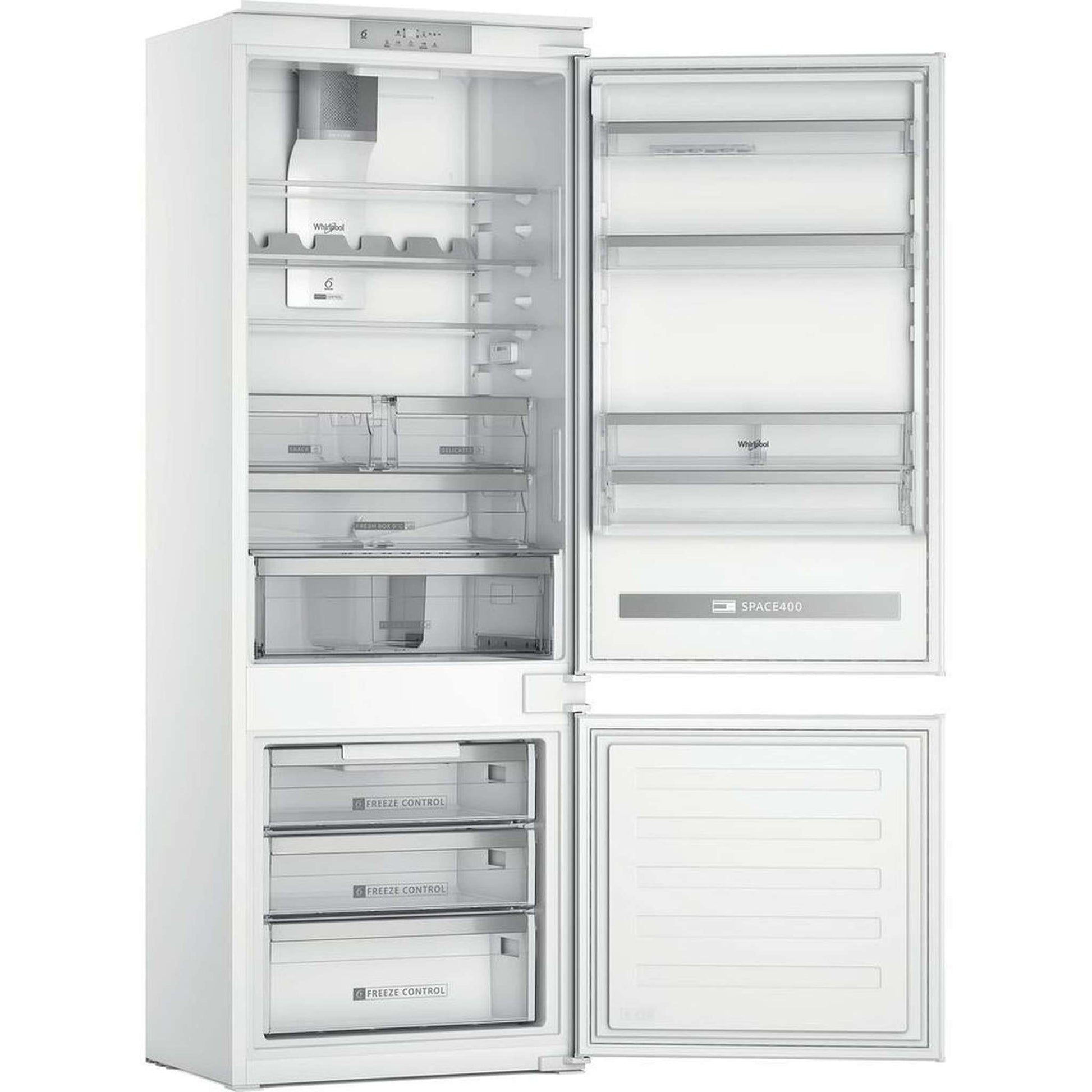 Whirlpool SP40812EU2 – Koelkast - Koel-vriescombinatie – 4 sterren vriesvak, ideaal voor grote gezinnen