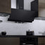 Wiggo WE-A942G B - Wandafzuigkap 90 cm - Extra Hoofdruimte & Touch-Bediening