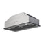 Wiggo WE-E573R(BB) – Inbouw Afzuigkap – Zwart RVS – 60 cm – Stil – LED-verlichting