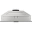 Wiggo WE-E573R(BB) – Inbouw Afzuigkap – Zwart RVS – 60 cm – Stil – LED-verlichting