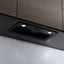 Wiggo WE-E573R(BB) – Inbouw Afzuigkap – Zwart RVS – 60 cm – Stil – LED-verlichting