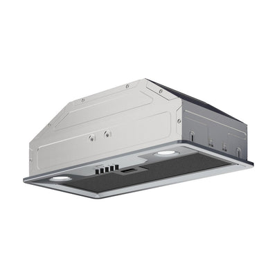 Wiggo WE-E573R(GB) – Inbouw Afzuigkap – Grijs RVS – 60 cm – LED – Stil – Energiezuinig