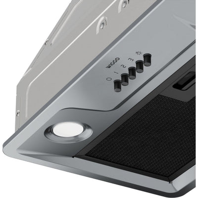 Wiggo WE-E573R(XB) – Inbouw Afzuigkap – RVS – 60 cm – LED-verlichting – Stil – Direct leverbaar