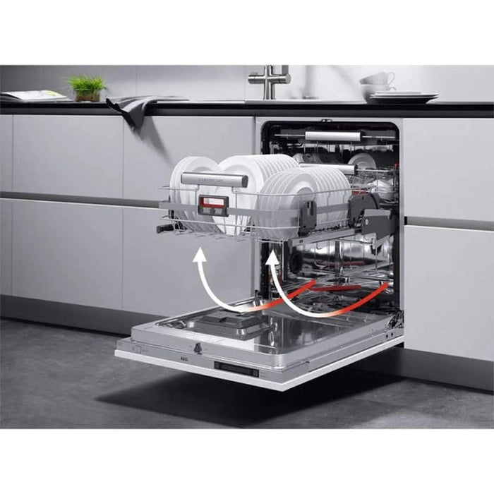 AEG F93SV807P - Inbouw vaatwasser - Volledig geïntegreerd