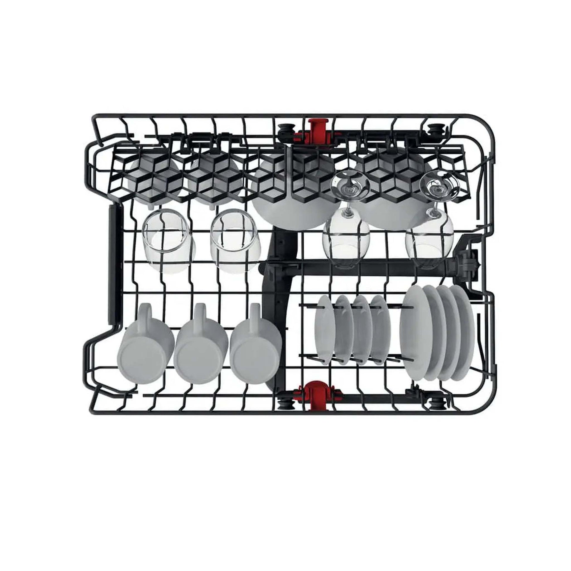 Whirlpool WSIC3M27 - Inbouw vaatwasser - Volledig geïntegreerd