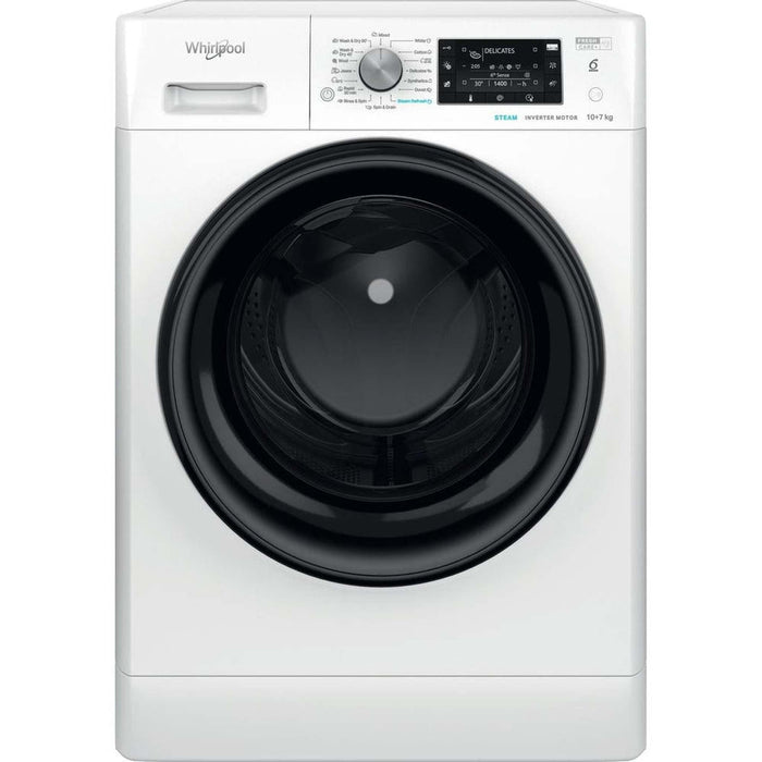 Whirlpool FFWDD1076258B - Was-droogcombinatie
