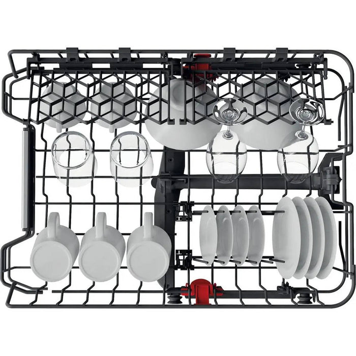 Whirlpool WSBO3O23PFX - Inbouw vaatwasser - Half geïntegreerd