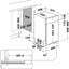 Whirlpool WSBO3O23PFX - Inbouw vaatwasser - Half geïntegreerd