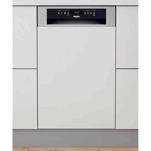 Whirlpool WSBO3O23PFX - Inbouw vaatwasser - Half geïntegreerd