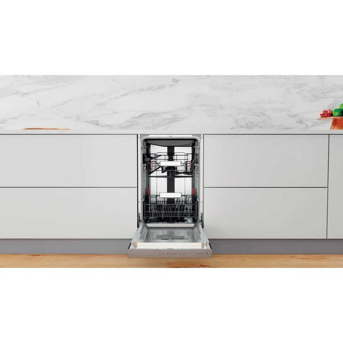 Whirlpool WSBO3O23PFX - Inbouw vaatwasser - Half geïntegreerd