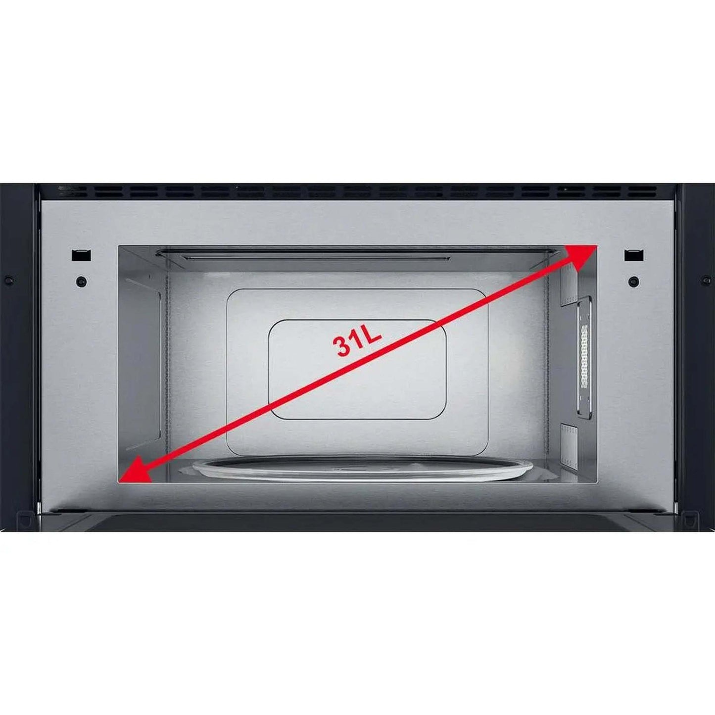 Whirlpool AMW730NB - Inbouw magnetron - met grillfunctie