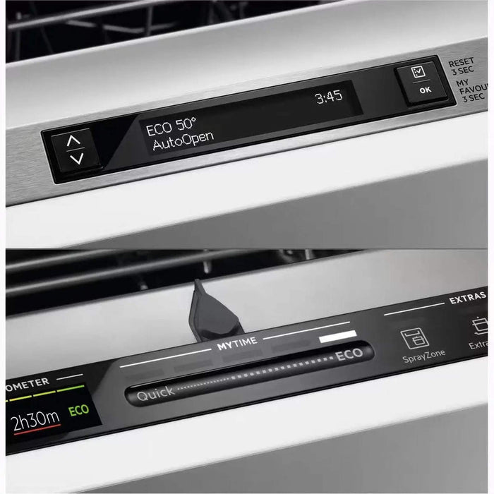 AEG FHK74607P - Inbouw vaatwasser - Half geïntegreerd