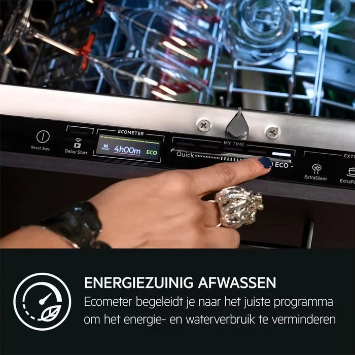 AEG FHK74607P - Inbouw vaatwasser - Half geïntegreerd