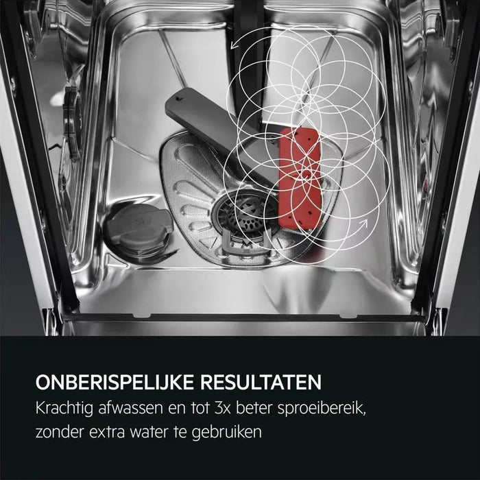 AEG FHK74607P - Inbouw vaatwasser - Half geïntegreerd