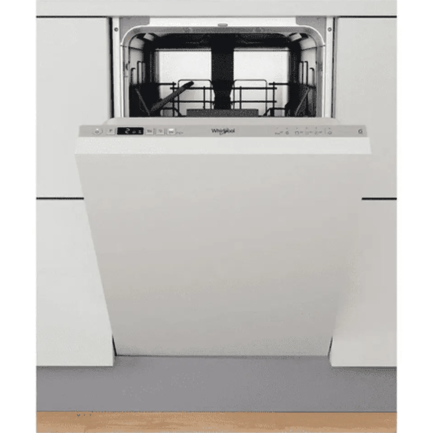 Whirlpool WSIC3M17 - Inbouw vaatwasser - Volledig geïntegreerd