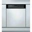 Whirlpool WBC3C26B - Inbouw vaatwasser - Half geïntegreerd